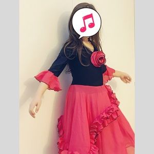 3/$45💥Carmen Spanish Dance performance Ballet costume dress